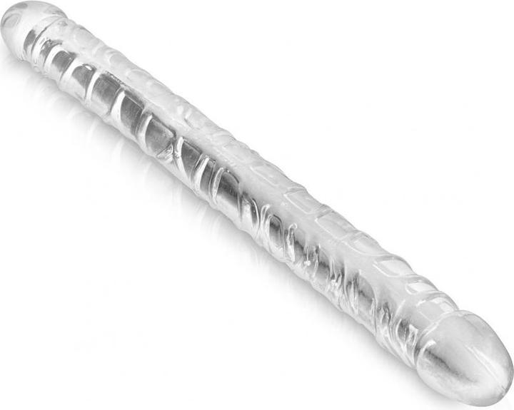 Image du produit Double Double gode transparent 44 cm