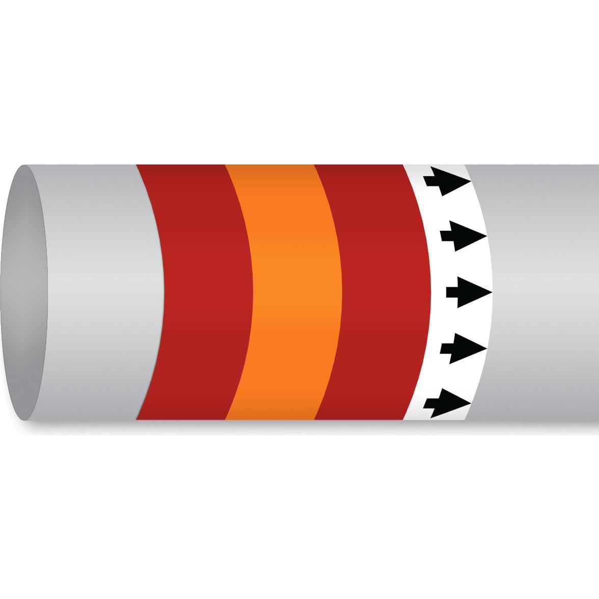 Brady, Segnaletica di sicurezza, B-7541, ISO 14726 IMO Pipe markers - Sprinkler water (acqua per la lotta antincendio in sistemi