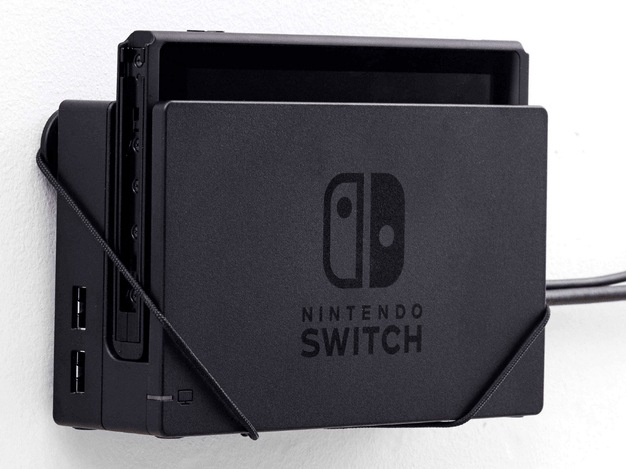 Actual product image Floating Grip Nintendo Dock Wall Mount (Switch)