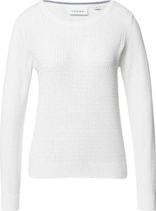 Produktbild Comma Strickpullover Strickpullover aus Viskosemix mit Zopfmuster (38)