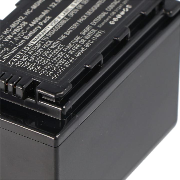 Immagine prodotto AccuCell Akku Panasonic VW-VBD29 Akku VW-VBD58, VW-VBD58E-K, VW-VBD58PPK (Batteria della fotocamera)