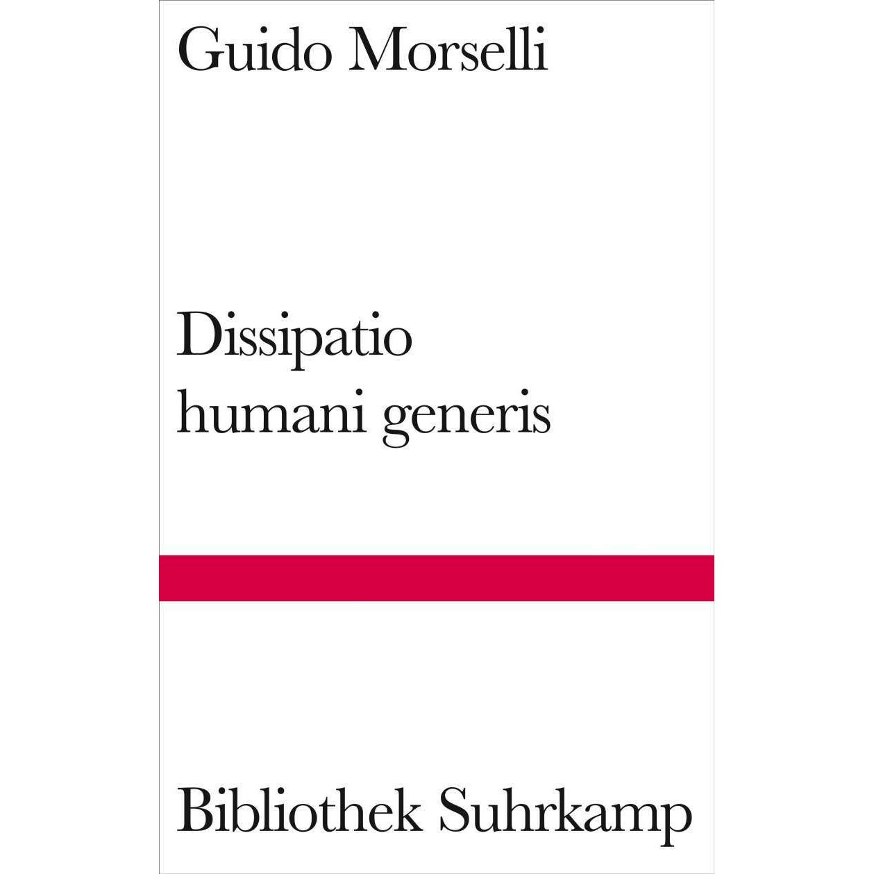 Dissipatio humani generis, Belletristik von Guido Morselli