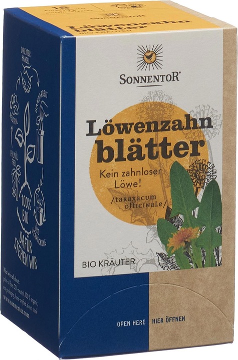 Produktbild Sonnentor Löwenzahnblätter Bio Kräutertee (18x1.2g) (50 g)