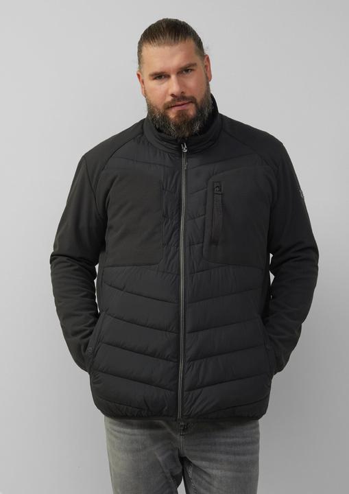 Produktbild S.Oliver Outdoor-Jacke Materialmix-Jacke mit sportiven Kontrastdetails (3XL)