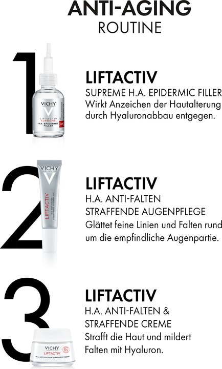 Image du produit Vichy Liftactiv Supreme Soin contour des yeux (Sérum, 15 ml, Jour + nuit)