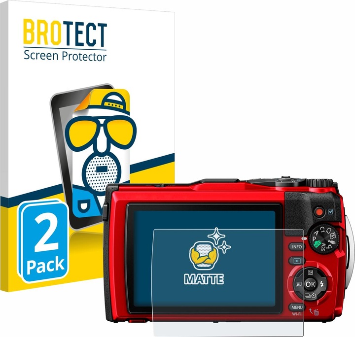 BROTECT Entspiegelungs-Schutzfolie Displayschutz Matt (Displayschutz, Tough TG-6)