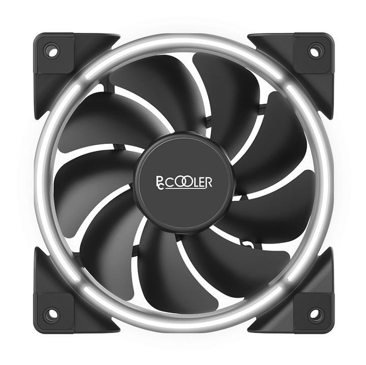 Actual product image Pccooler CORONA with white lighting (120 mm, 1x)