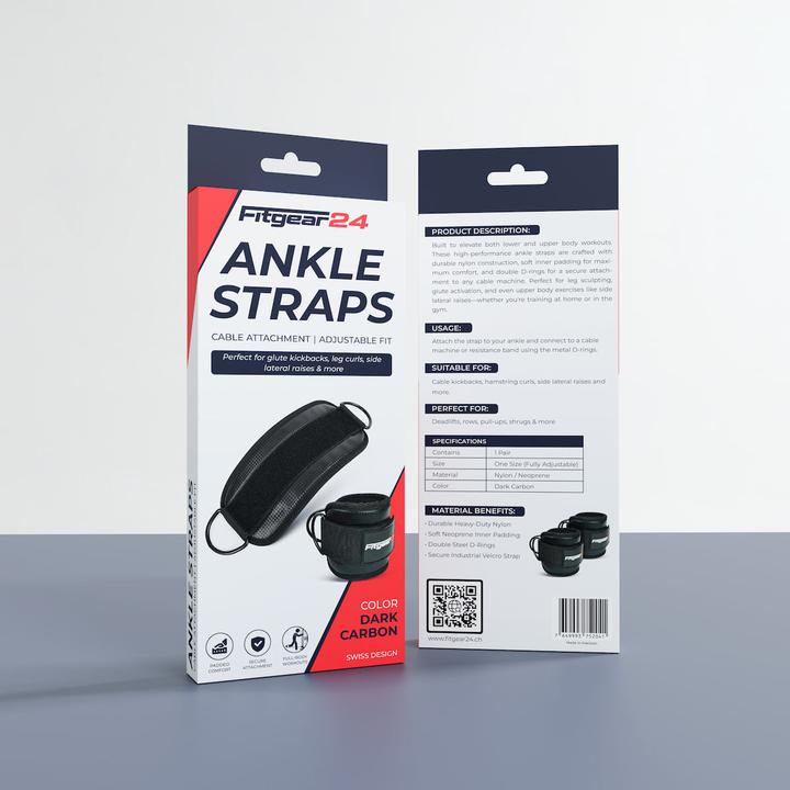 Actual product image Fitgear24 FG24 Ankle Straps