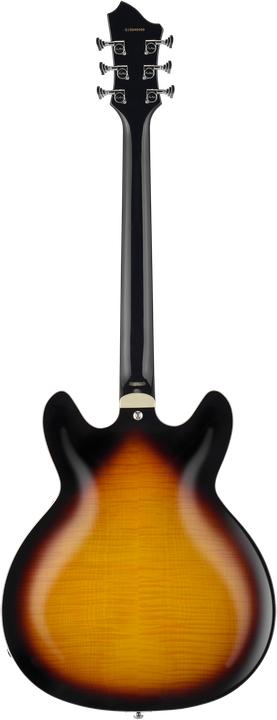 Produktbild Hagstrom E-Gitarre, Super Viking, Tobacco Sunburst (Halbakustik Gitarre)