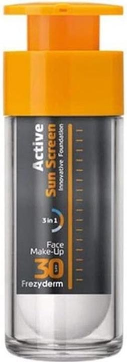 Produktbild Frezyderm Active Sun Screen Face Foundation SPF30 30ml (Sonnencreme Gesicht, SPF 30, 30 ml)