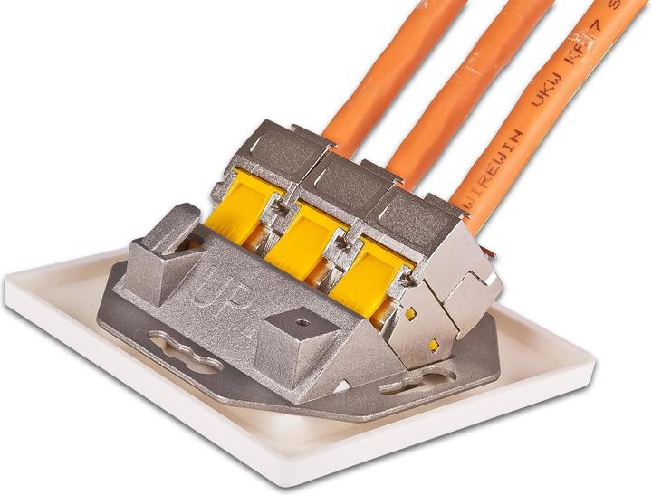 Produktbild Wirewin Keystone-Modul Cat.6A STP EA 12 Stück (Keystone Modul)