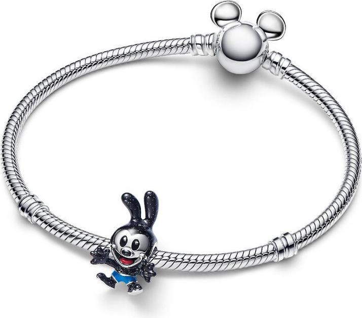 Immagine prodotto Pandora Disney Oswald der lustige Hase Charm (Smalto, Argento 925)