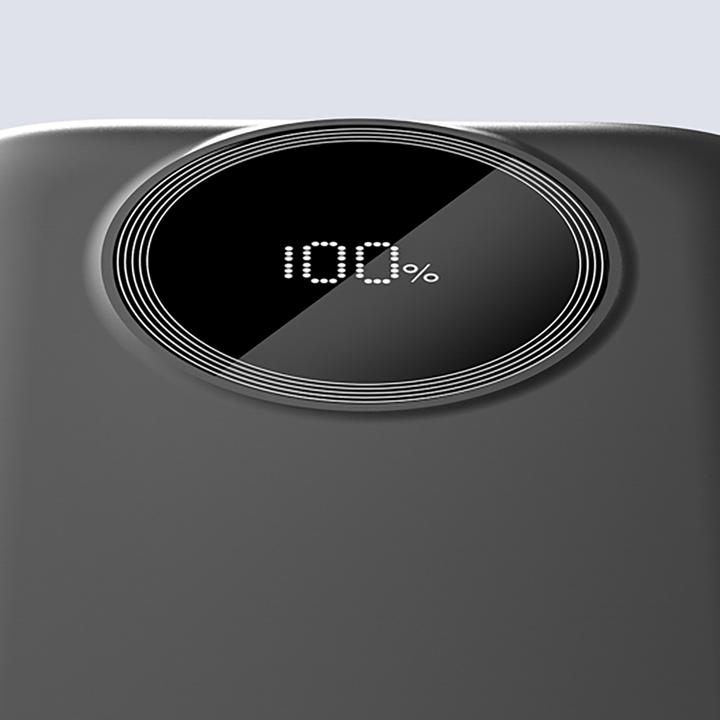 Actual product image Dudao K13Pro 20000mAh Powerbank mit integriertem Kabel - Schwarz (20000 mAh, 22.50 W)