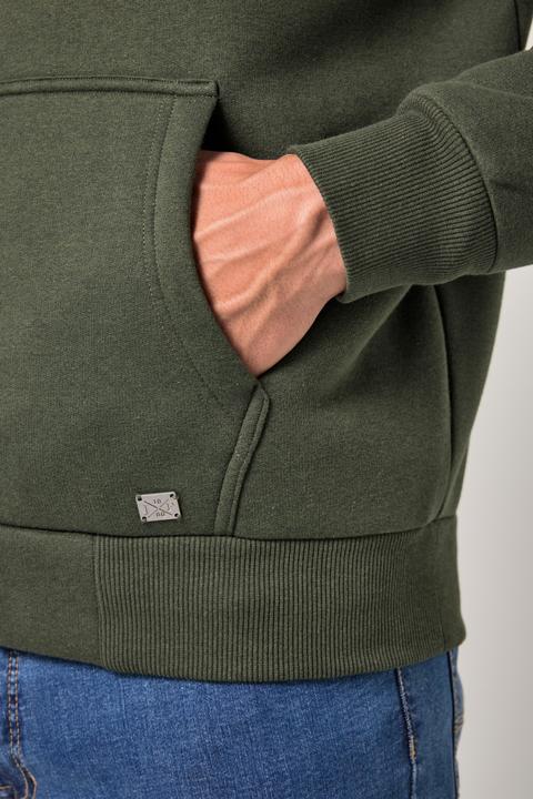 Produktbild JP1880 Hoodiejacke, Outdoor, Sweatjacke, Kapuze, Teddyfutter, Zipper (L)