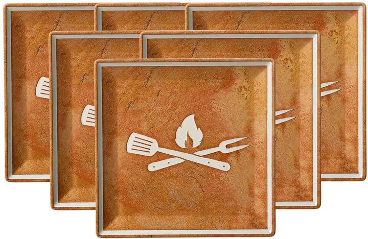 Produktbild Ritzenhoff & Breker Rusty Dessertteller (6x, 21 cm)