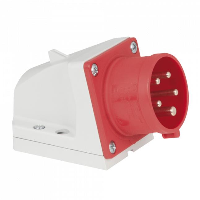 Produktbild PCE CEE 16A 400V 5p Wallmount Male