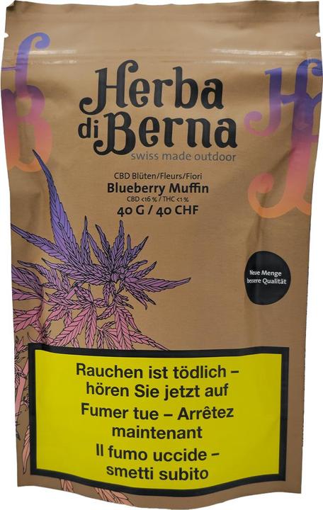 Herba di Berna Blueberry Muffin (40 g, Outdoor)