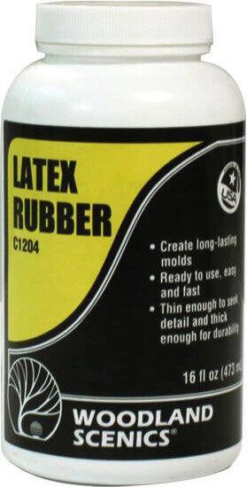 Produktbild Woodland Scenics Latex Rubber Abformmasse16 Oz