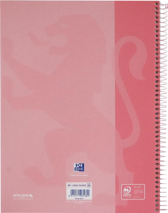 Image du produit Oxford Livre européen (A4+, À rayures, Couverture rigide)