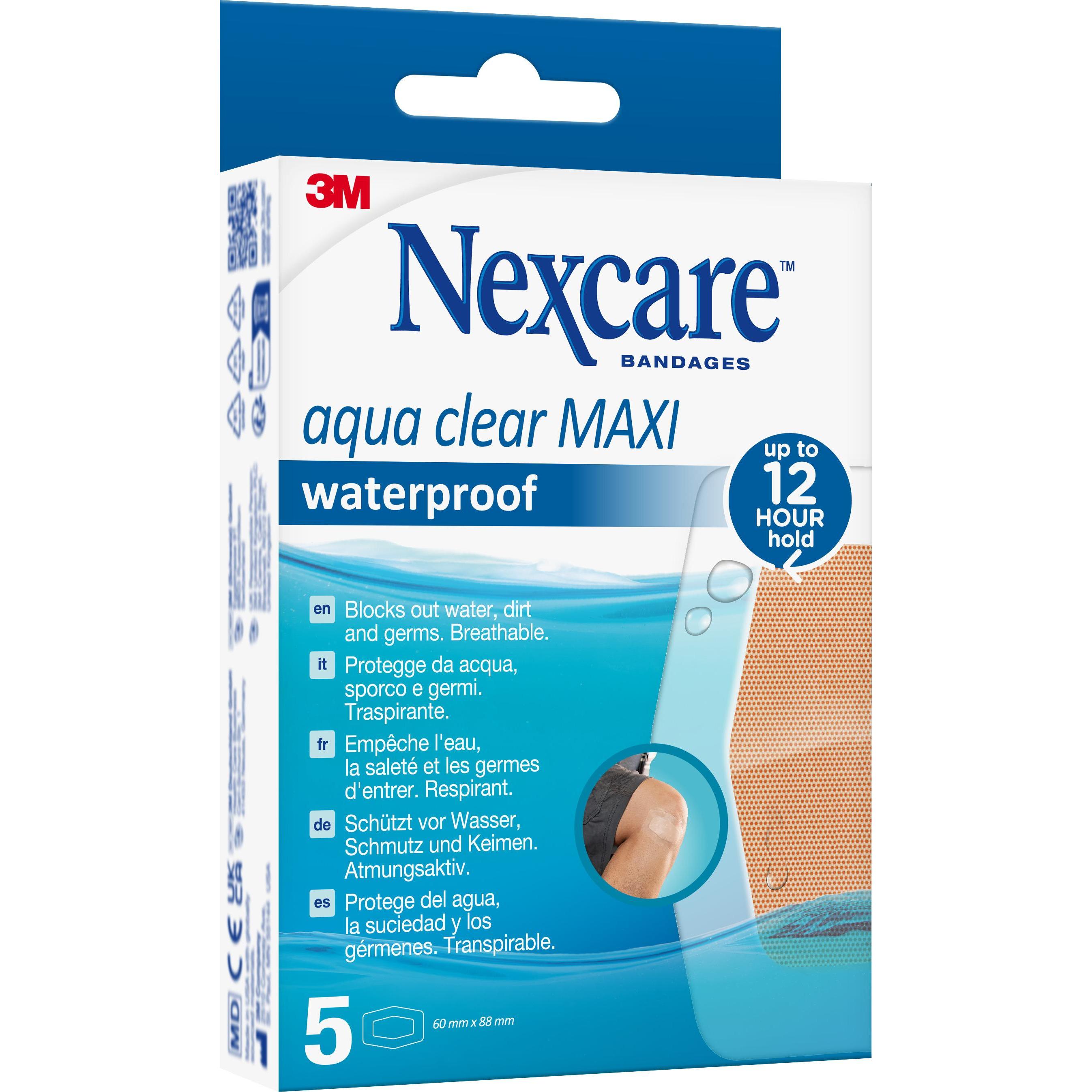 Nexcare, Pflaster, Aqua Clear MAXI Waterproof Pflaster (5 x)