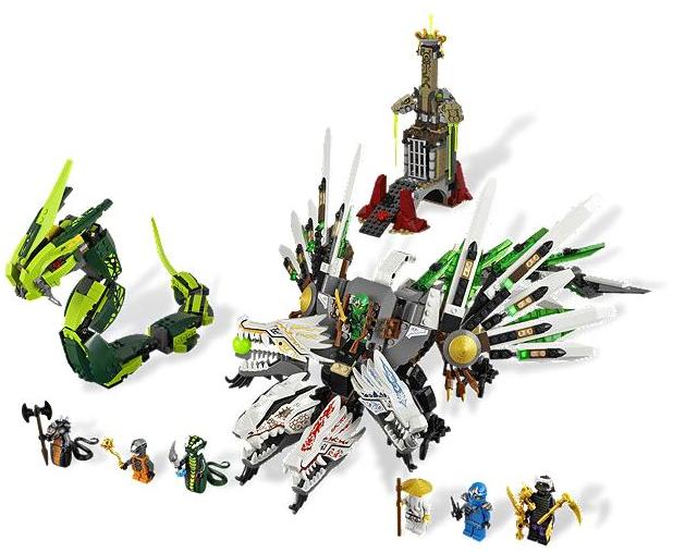 Actual product image LEGO Return of the four-headed dragon (9450, LEGO Ninjago)