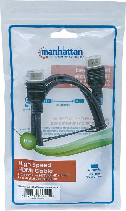Image du produit Manhattan HDMI (Typ A) — HDMI (Typ A) (5 m)
