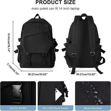 Actual product image Only-Bags.Store Lightweight School Bag Casual Daypack College Laptop Backpack Waterproof Travel Backpack for Sports
