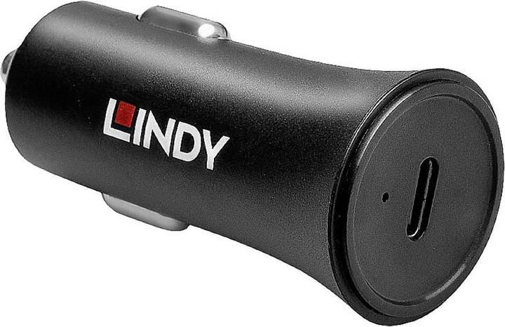 Actual product image Lindy Single Port USB Type C Car Charger