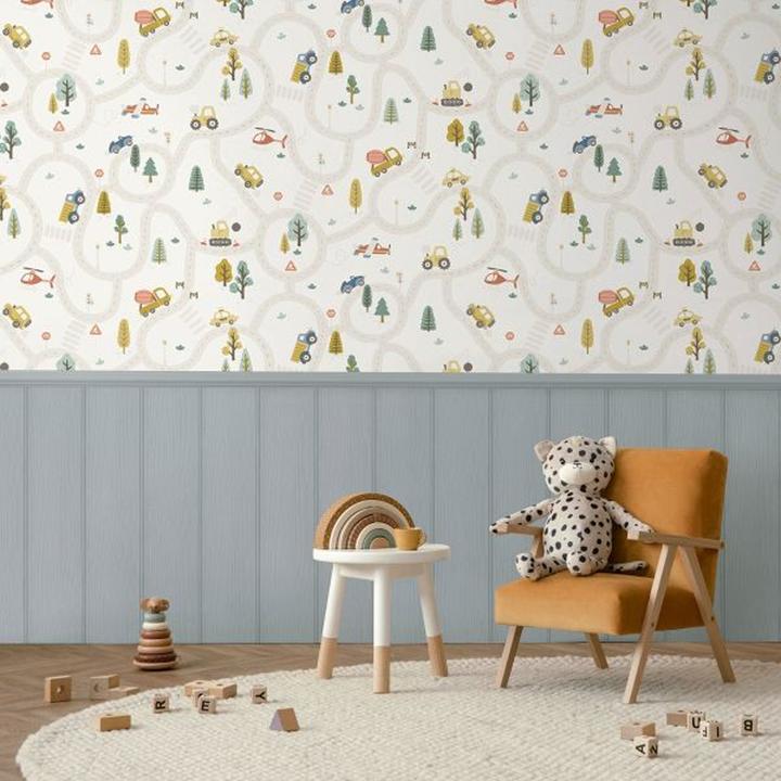 Produktbild Holden Décor Roundabout Road Strukturtapete