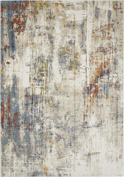 Beige-Blau