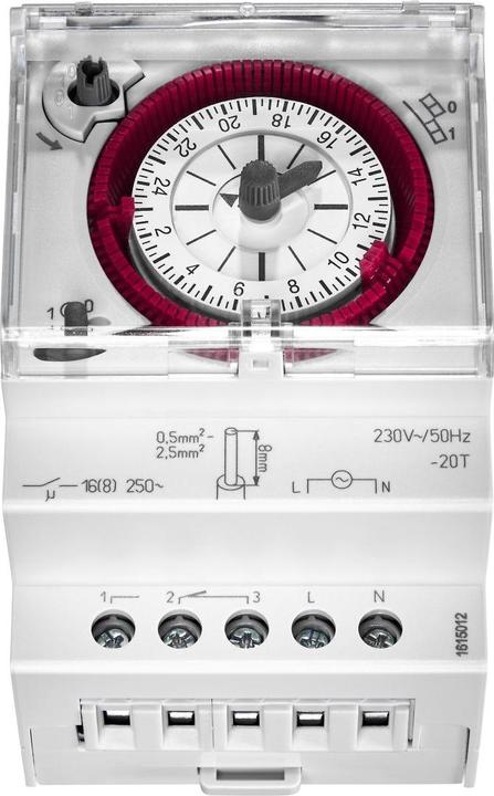 Produktbild Elbro REG-Schaltuhr talento 111 SK 1-0-Uhr 230V 24h 15Min 16A