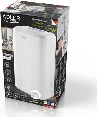 Produktbild Adler Kompressor-Luftentfeuchter AD-7861 (60 m², 10 l/24h)