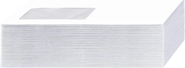 Produktbild Mayer-Network 1000 Briefhüllen DIN Lang weiss 70g sk m Fenster (DL, 1000 x)