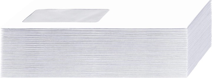 Actual product image Mayer-Network 1000 envelopes DIN long white 70g sk m window (DL, 1000 x)