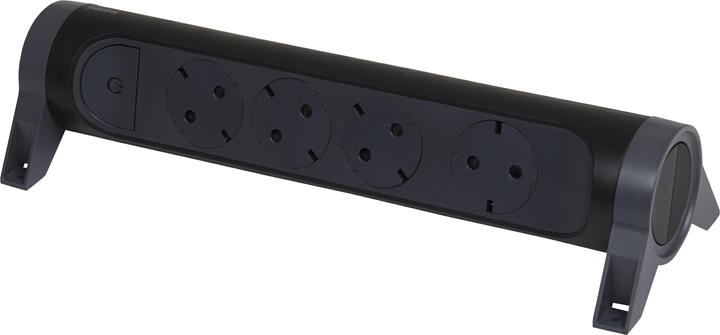 Actual product image Legrand Rotating power strip 4x socket, without cable Black 694545 (4x)