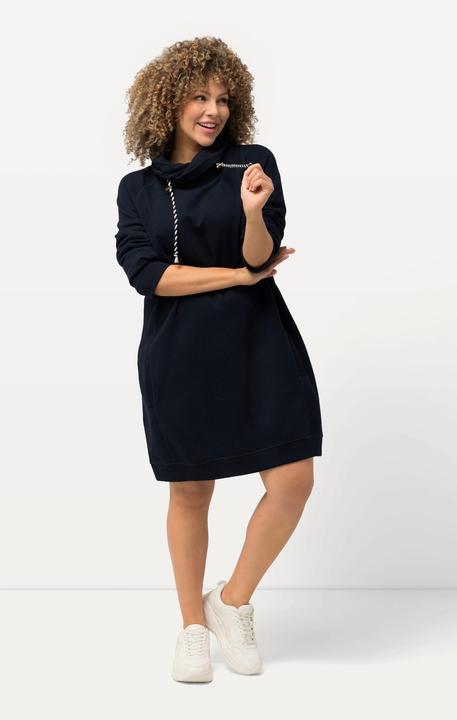 Produktbild Ulla Popken Sweatkleid, Stehkragen, Langarm, Taschen (46, 48)