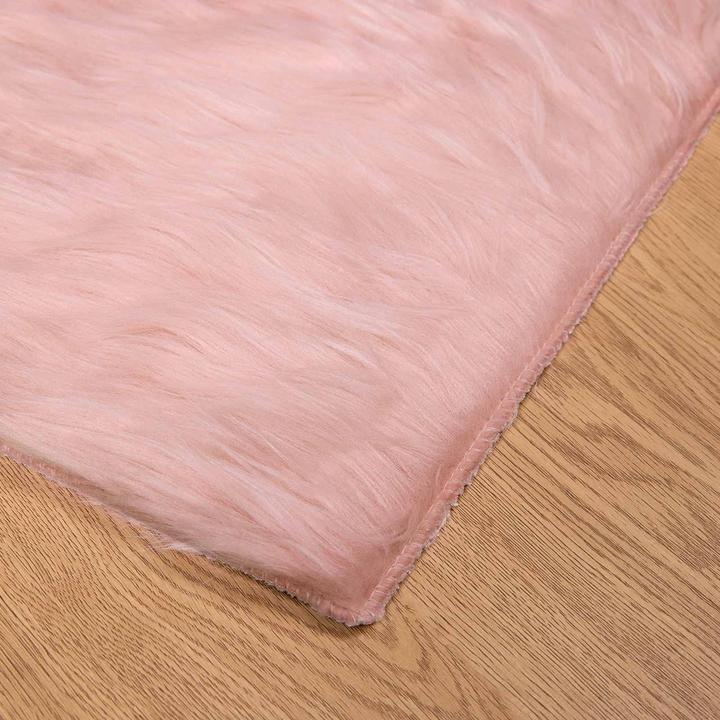 Produktbild vidaXL Kunstschaffell Teppich (80 x 150 cm)