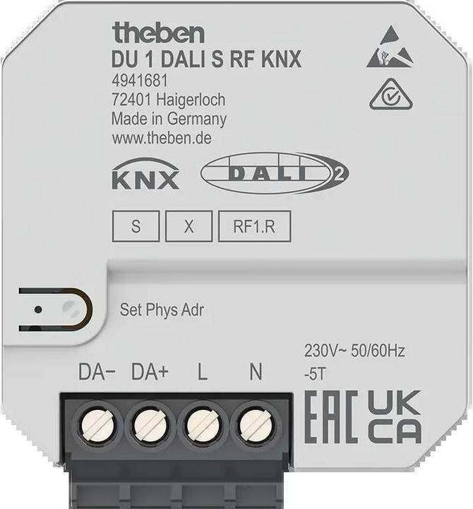 Produktbild Theben Du 1 Dali S Rf Knx