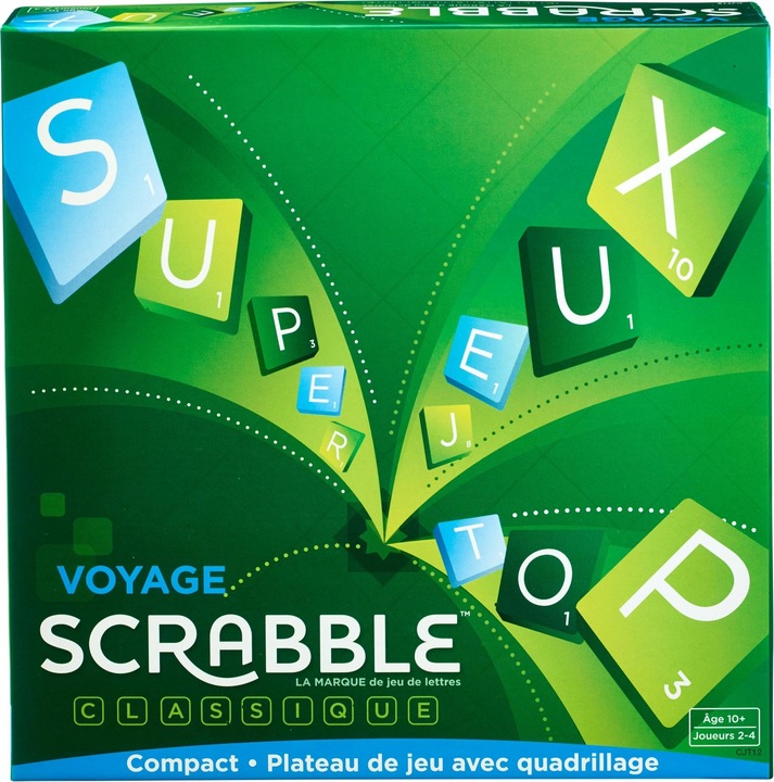 Immagine prodotto Mattel Games Viaggio SCRABBLE (Francese)