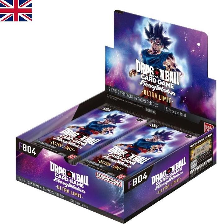 Actual product image Dragon Ball Fusion World 04 (English, Booster display)