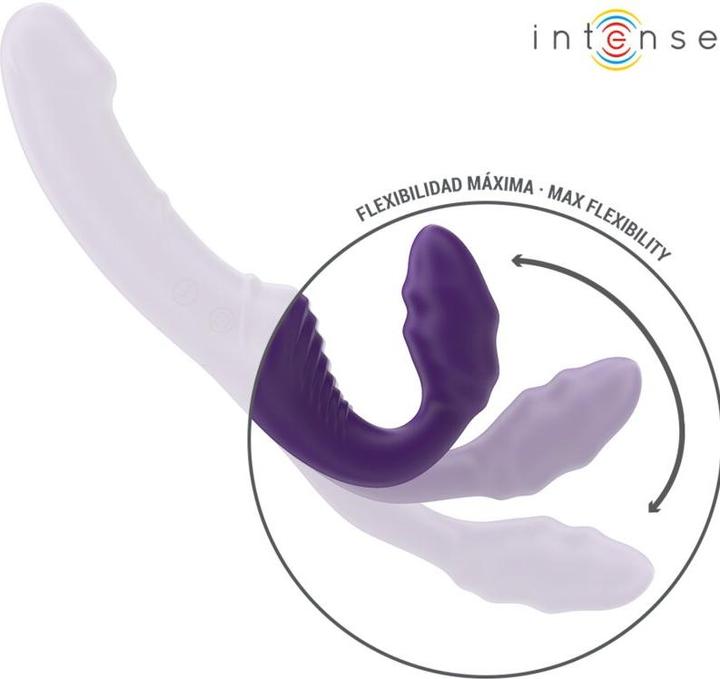 Produktbild Intense Jill Doppelvibrator 20 cm Lila Fernbedienung