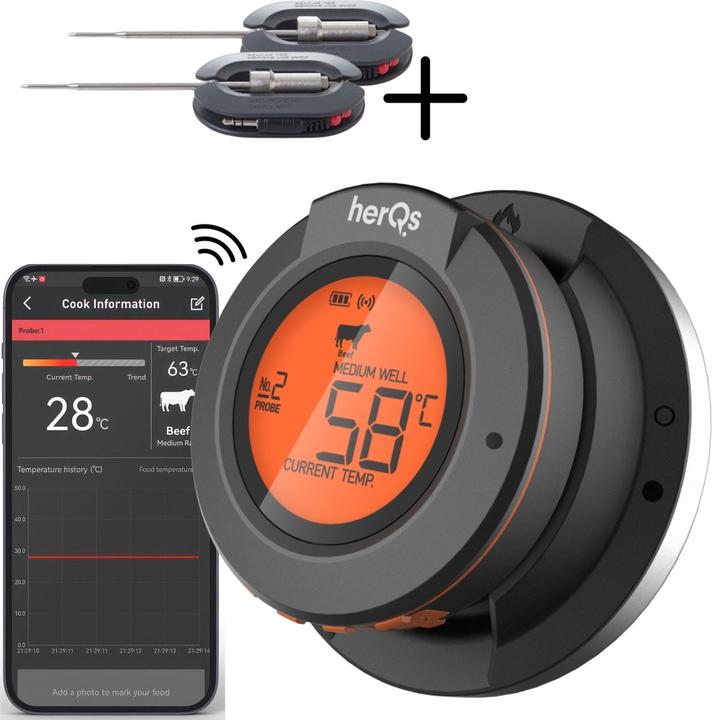 Produktbild Herqs Dome Thermometer