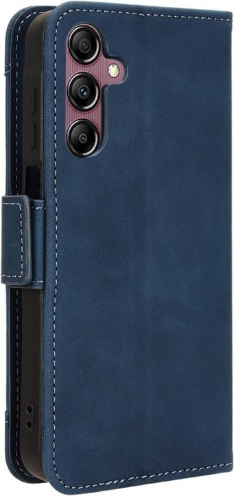 Actual product image Cover-Discount Galaxy A15 - Case with many card slots blue (Samsung Galaxy A15)