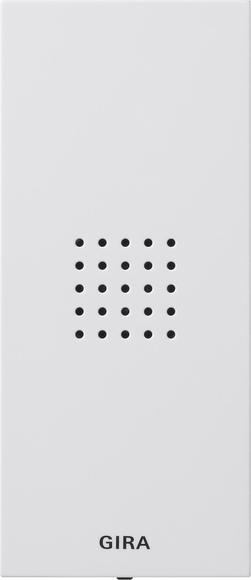 Gira 141803 Handset pure white Door communication System 55