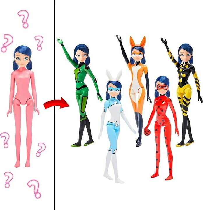 Actual product image Bandai Miraculous Magic Colour Change, approx. 26cm