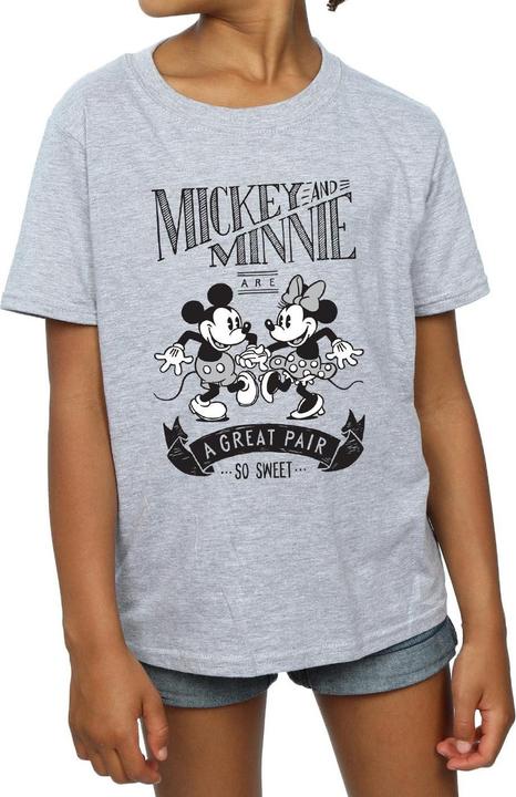 Produktbild Disney Mickey And Minnie Mouse Great Pair TShirt Mädchen (128)