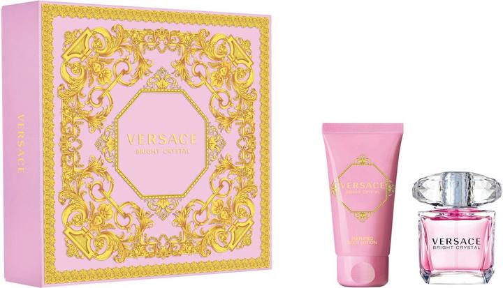Actual product image Versace Bright Crystal Gift Set 30ml EDT + 50ml Body Lotion