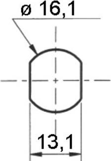 Immagine prodotto Rohner Cilindro di chiusura 8, tipo 1031/1061 (Cilindro di chiusura)