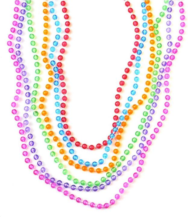 Immagine prodotto Unique Collane colorate trasparenti (6 pezzi)