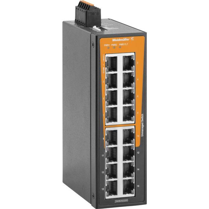 Weidmüller Switch di rete non gestito, Switch di rete